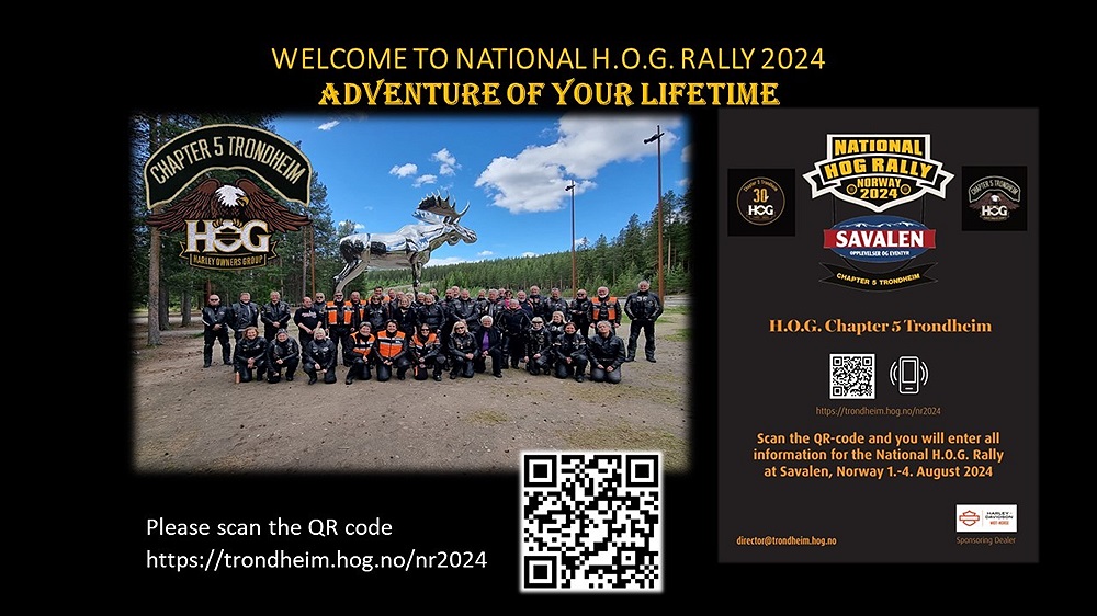 Norwegian National H O G Rally 2024 August 1 4 HOG J Rvs Chapter   Norway Rally 